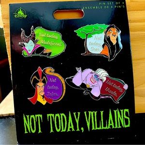New Set of Disney Villain Collectable Pins